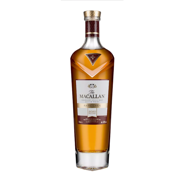 the macallan rare cask 2020 whisky bottle