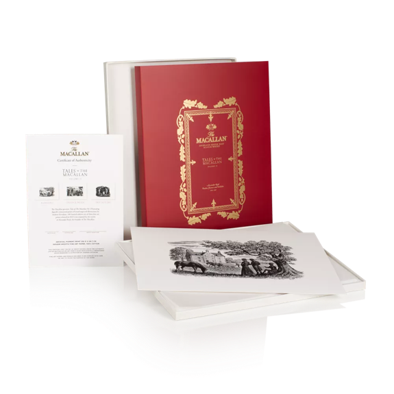 Tales of The Macallan Volume II Folio Set Displayed