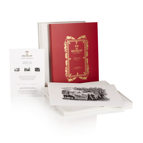Tales of The Macallan Volume II Folio Set Displayed