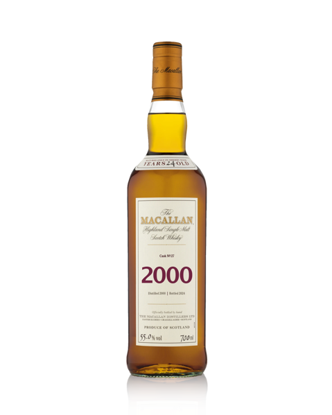the macallan fine & rare 2000 whisky bottle