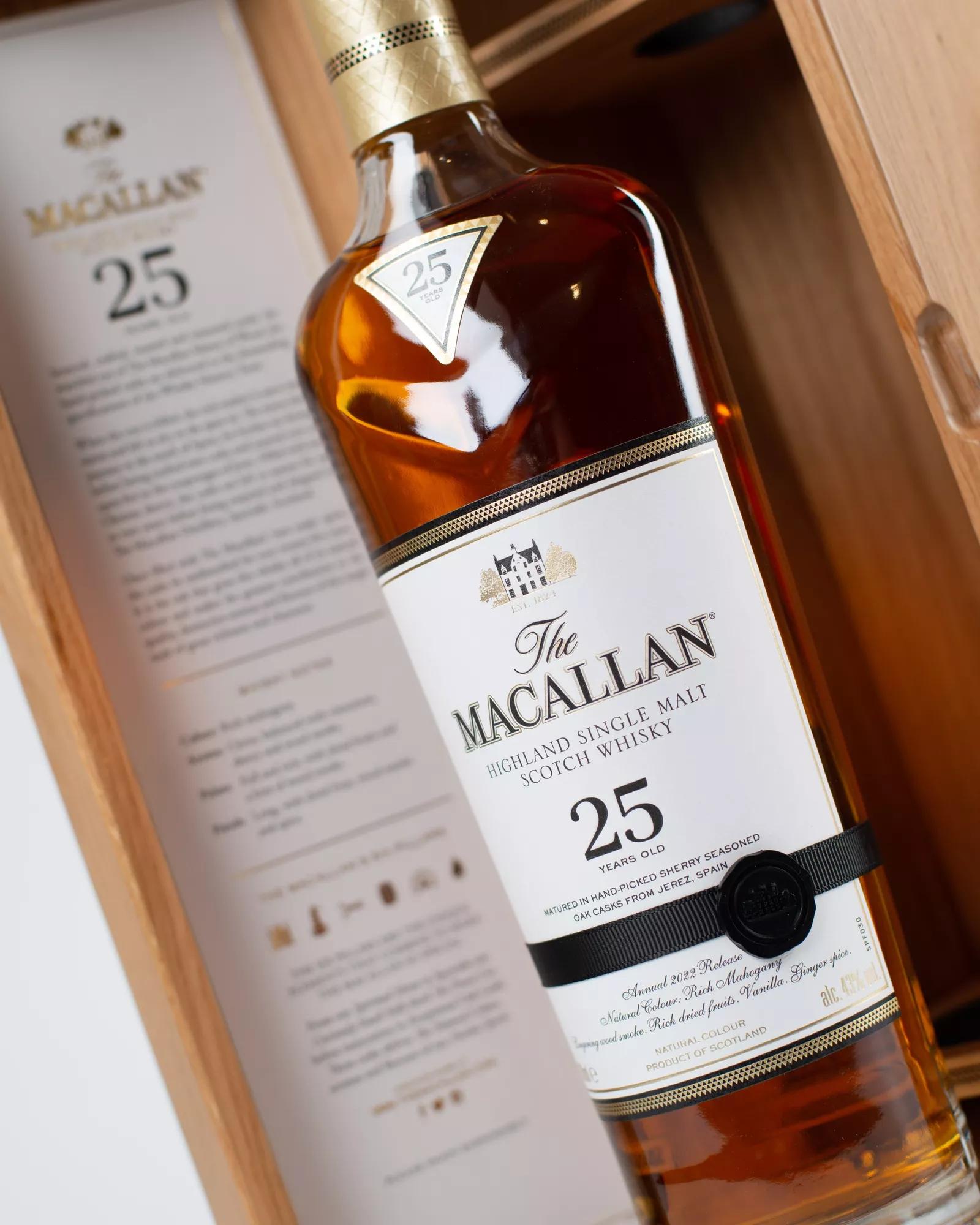 The Macallan Sherry Oak 25 Years Old, 2022 Release | The The Macallan Sherry Oak 25 Years Old, 2022 Release | The