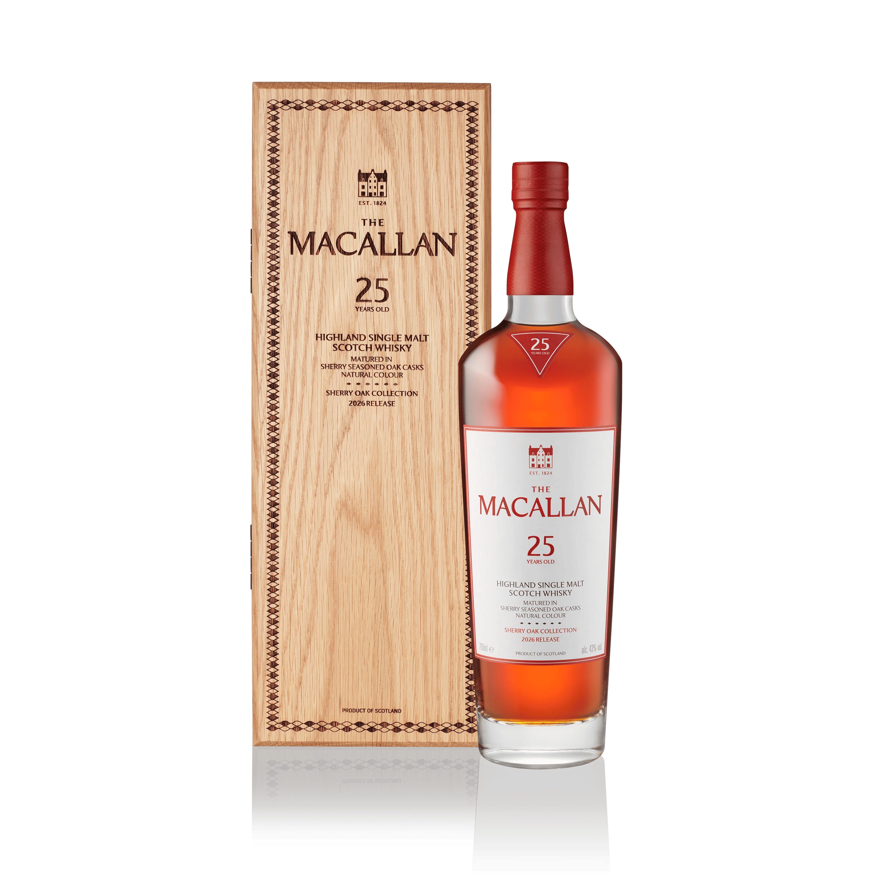 The Macallan 25 Years Old Sherry Oak, 2025 Release | The Macallan®