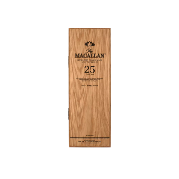 the macallan 25 sherry oak whisky box