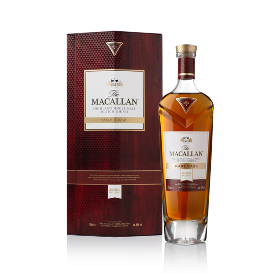 the macallan whisky bottle and box