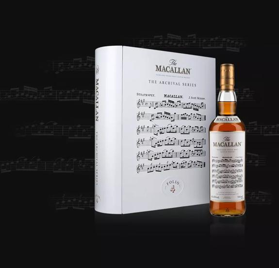 The Macallan Archival Series Folio 4 Web Banner on Dark Backdrop