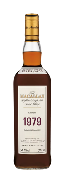 The Macallan fine and rare whisky bottle