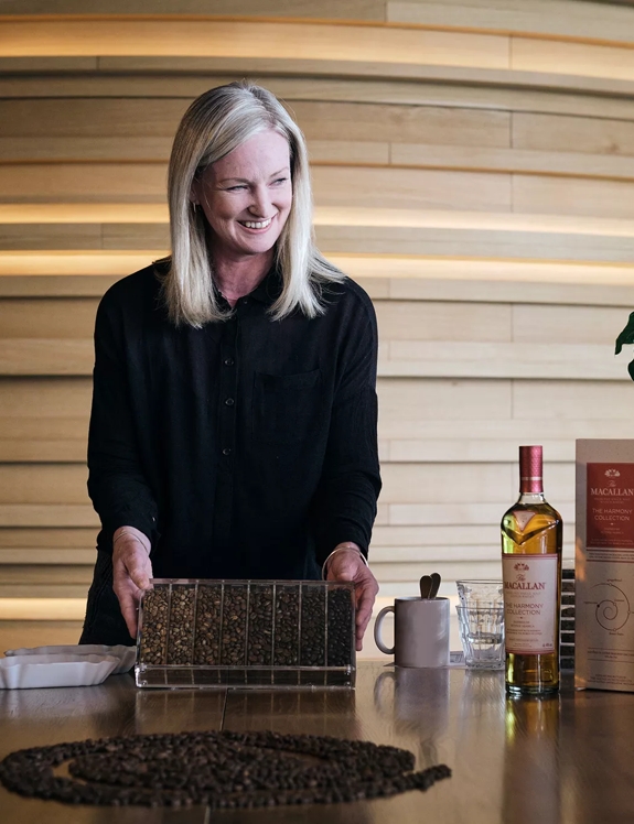 The Macallan Harmony II Lisa hosting a session 