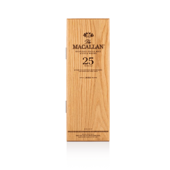 2【木箱付未開栓】ザ・マッカラン 25年 43度 750mL 2022年|The