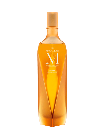the macallan m copper whisky bottle