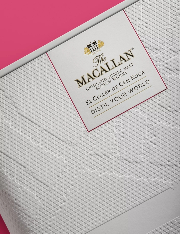 the macallan distil your world mexico pack label