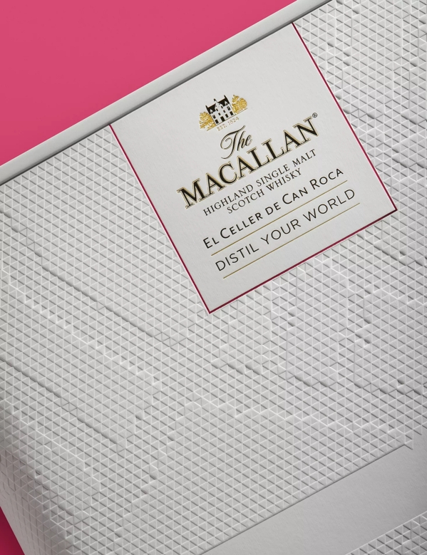 the macallan distil your world mexico pack label