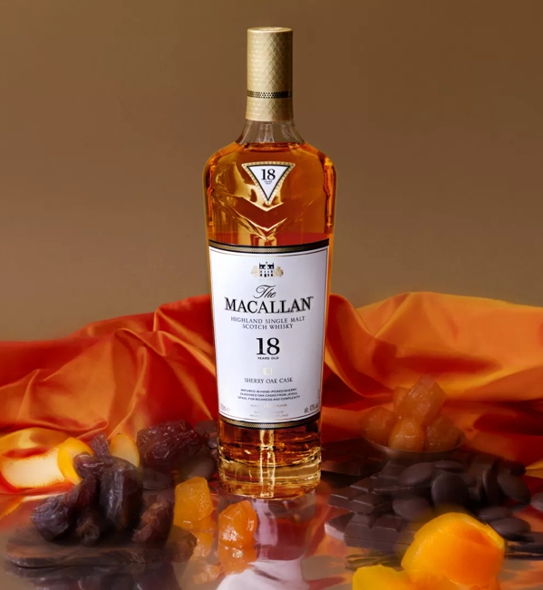 The Macallan Erik Madigan Heck Photography for Sherry Oak 18 YO with Flavours