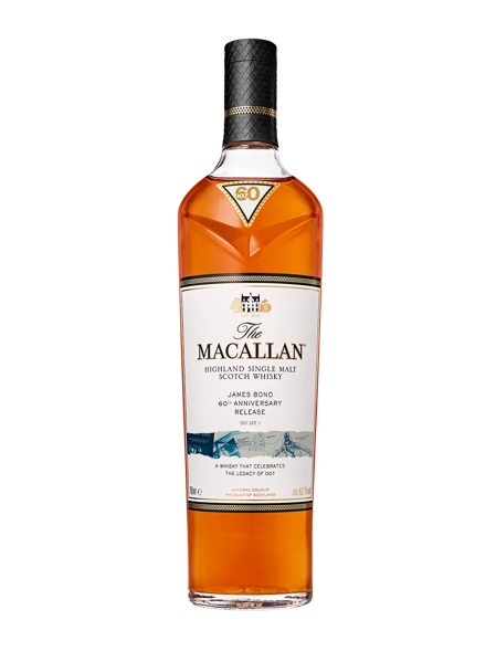 The Macallan James Bond Decade 1 Bottle 3x4