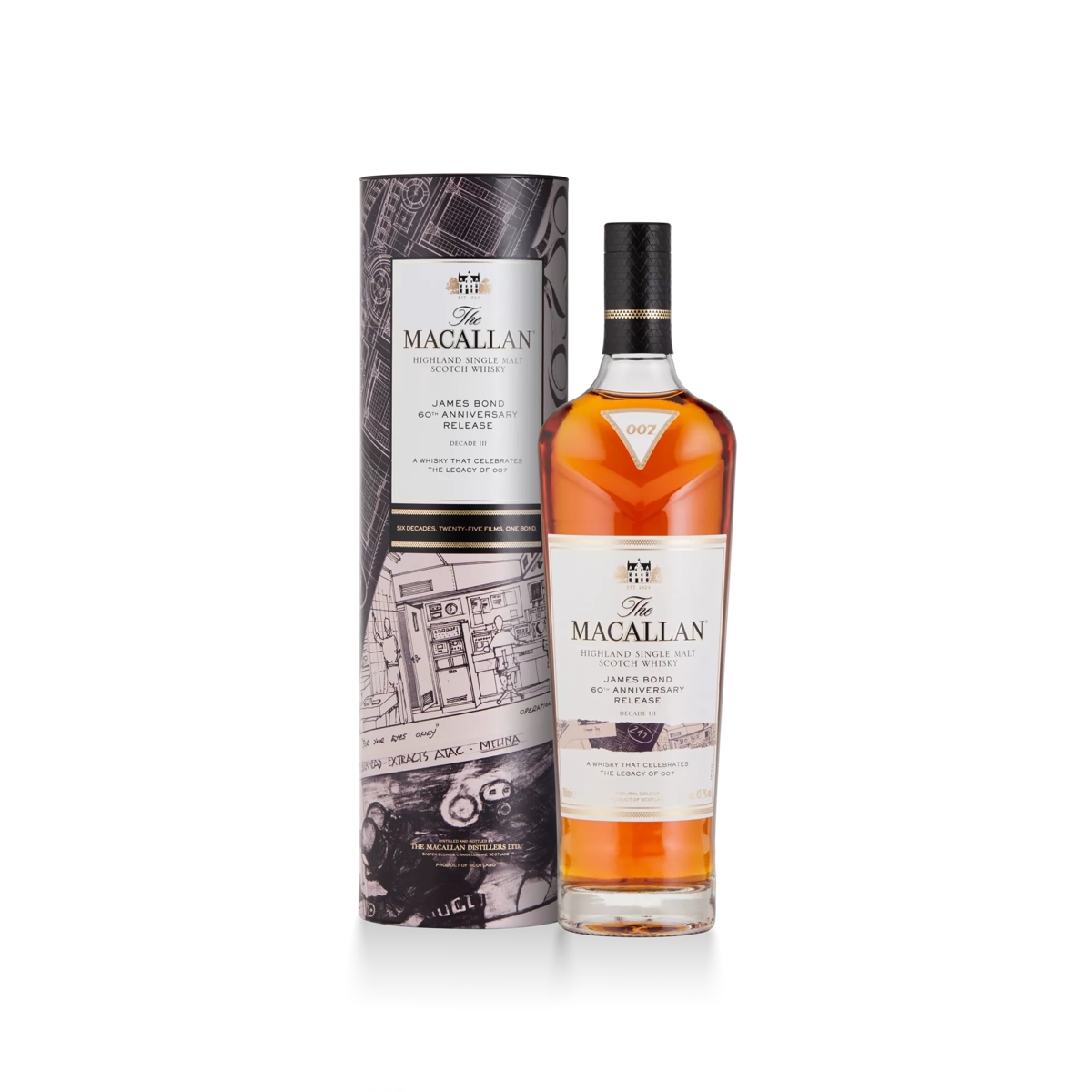 The Macallan James Bond 60th Anniversary Release Decade III | the