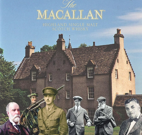 The Macallan Anecdotes of Ages Collection: Easter Elchies House Artwork for Label