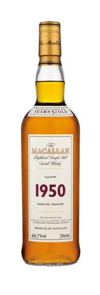 The Macallan 1950 Cask No. 598 Fine & Rare 46.7% Whisky - The