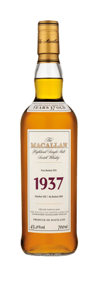 The Macallan 1937 Fine & Rare Whisky Bottled in 1973 - The Macallan®