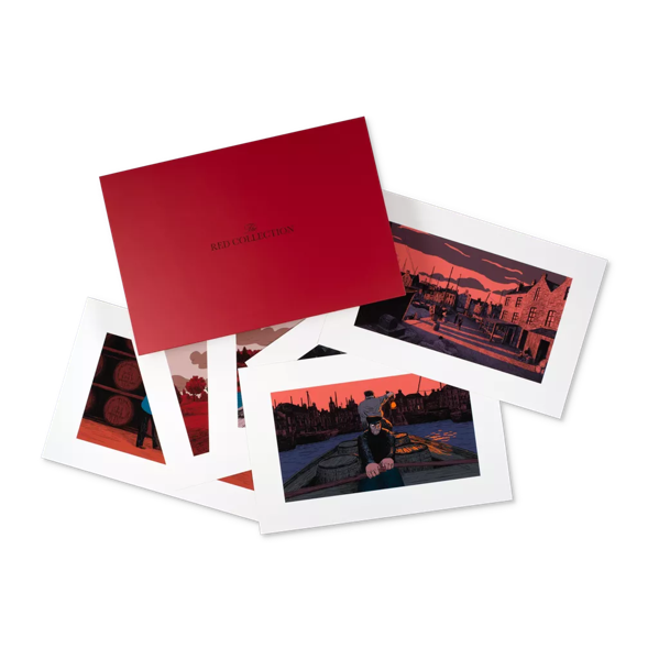 The Macallan Red Collection Set of 6 Prints with Folder