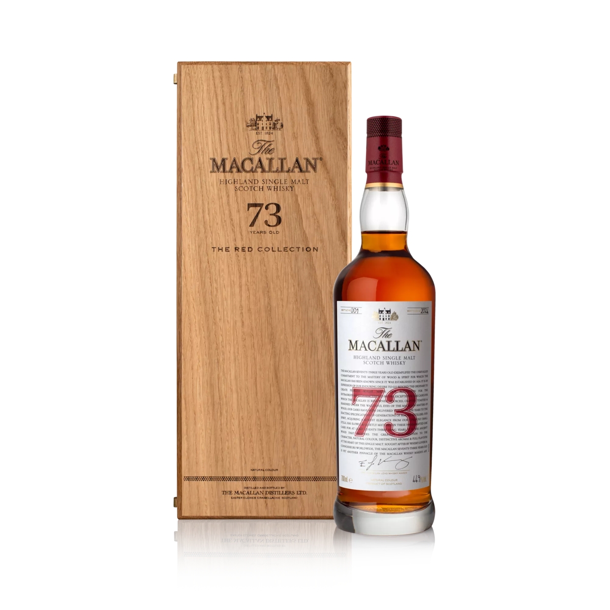 MACALLAN Red Collection 空瓶 The Macallan Red Collection Trunk 40yo 50yo 60yo Limited
