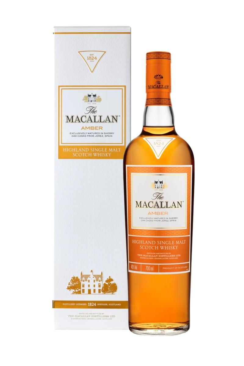 ウイスキー The Macallan Amber 700ml MAC-2015-1824Series-Amber-