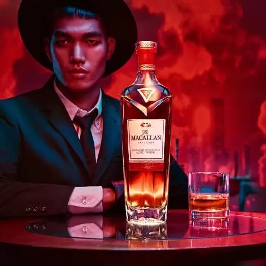 The Macallan Masters of Photography Steven Klein Man and Rare Cask Bottle