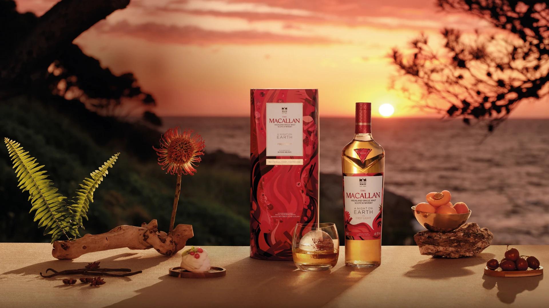 ウイスキー MACALLAN A Night on Earth The FIRSTLIGHT Macallan A Night On Earth The First Light Single Malt Scotch