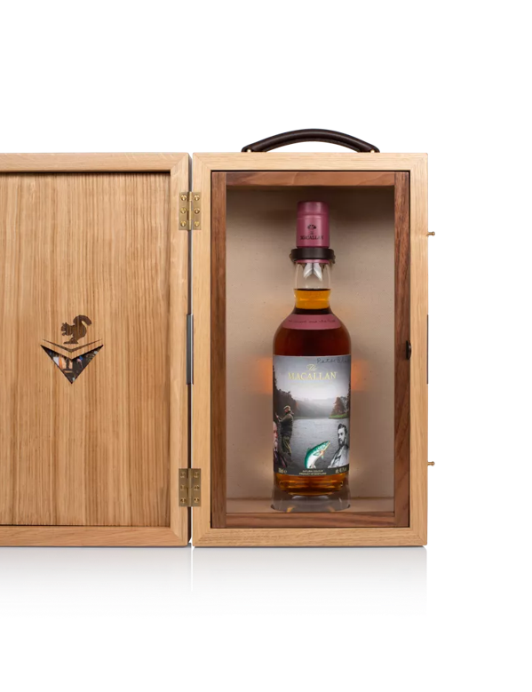 The Macallan Anecdotes of Ages Collection: The Giant and The Fish Open Box and Bottle