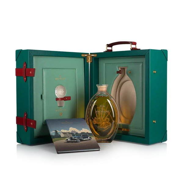 Golden Age of Travel The Motor Car with Bottle Card and Box