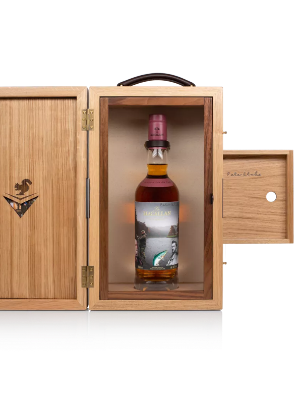 The Macallan Anecdotes of Ages Collection: The Giant and The Fish Open Box with Bottle inside