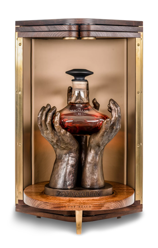 the macallan the reach whisky bottle in box