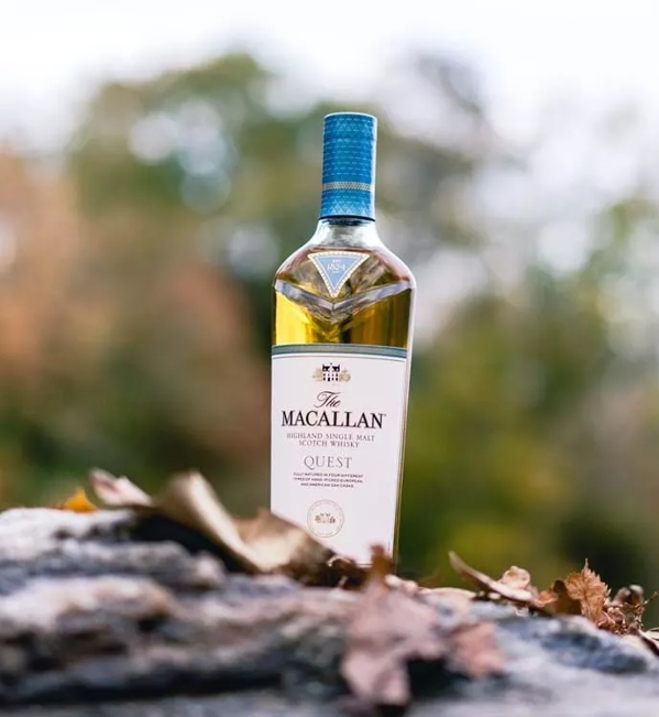 The Macallan Quest Collection Bottle Outside