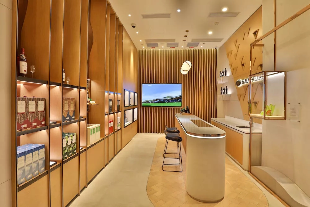 Inside The Macallan Haikou Boutique Bottles on Shelf