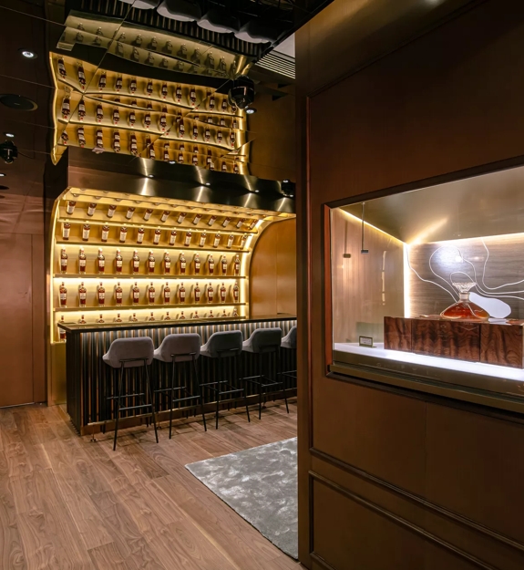 the macallan room at k11 musea bar in hong kong