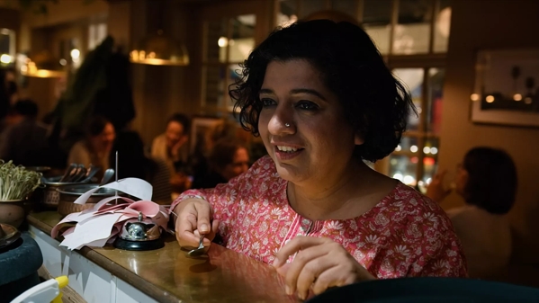 The Macallan Distil your World Asma Khan Ordering at Counter