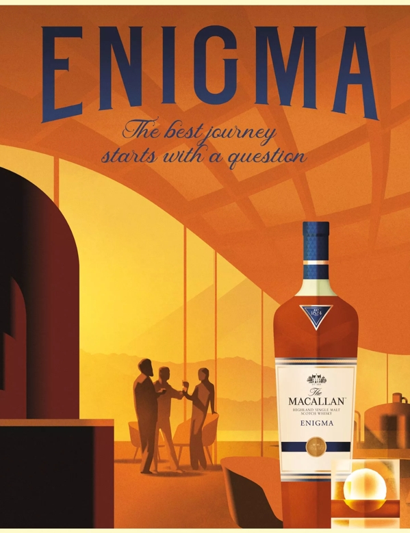 The Macallan Quest Collection Illustrations Enigma 