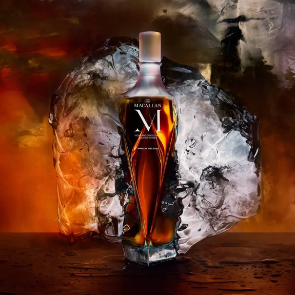 The Macallan M Black 2022 whisky bottles trilogy 