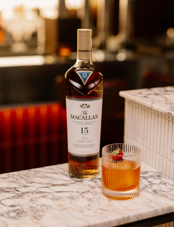 GOST bottle of Macallan and Cocktail