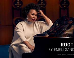 The Macallan and Emeli Sande Roots Key Visual Emeli by Piano