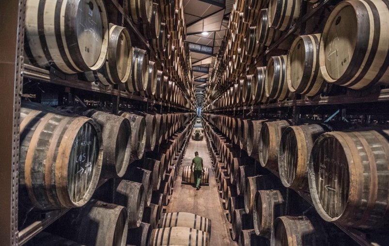 the macallan whisky casks warehouse