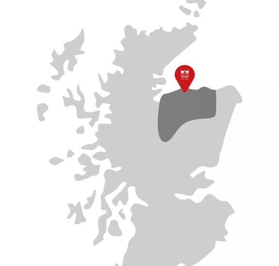 Speyside Map The Macallan