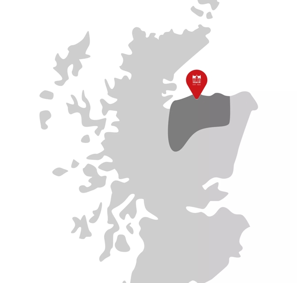 Speyside Map The Macallan