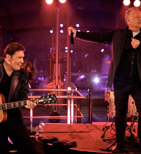 Simple Minds for The Macallan Full band performing 