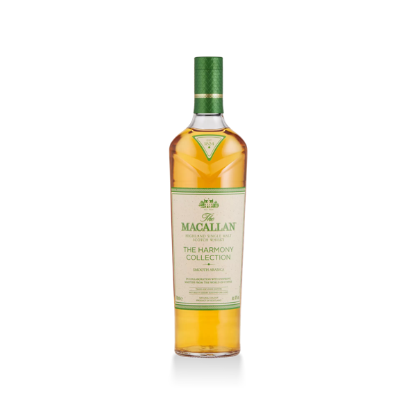 the macallan smooth arabica whisky bottle