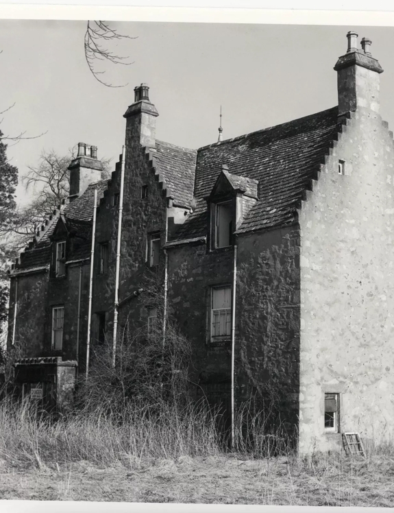 The Macallan Historic Images Black and White Easter Elchies House on Estate