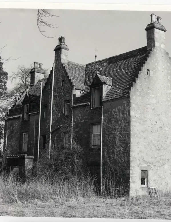 The Macallan Historic Images Black and White Easter Elchies House on Estate