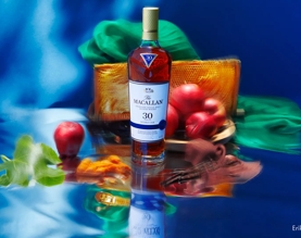 the macallan double cask 30 years old whisky bottle lifestyle images