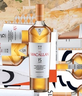 ウイスキー The Macallan Colour Collection 15years The Macallan Colour Collection 15 Years Old 700ml