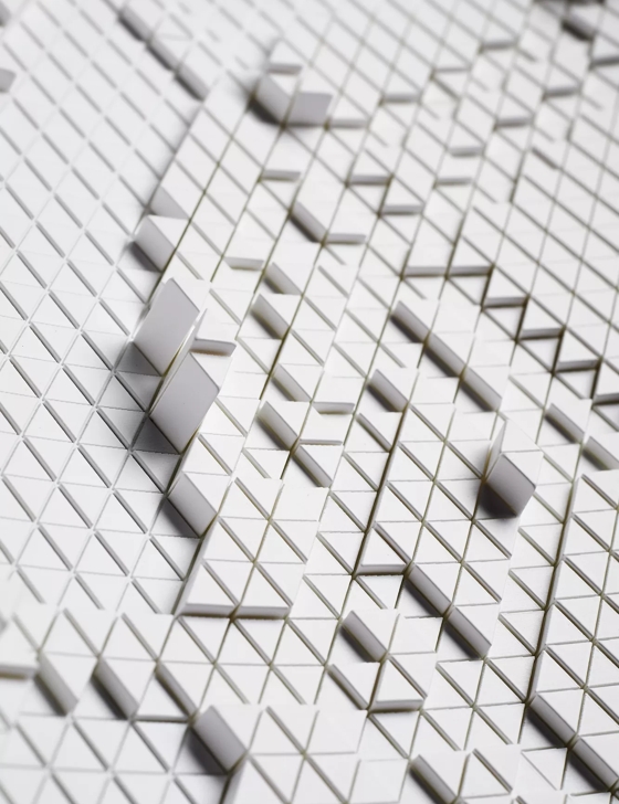 Close-up of the map-textured surface of the London Edition case