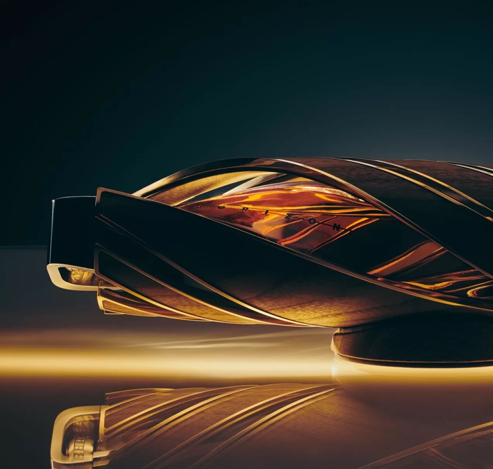 The Macallan Horizon Bottle and Horizontal Vessel Sculpture