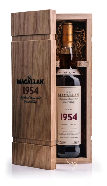 The Macallan Fine and Rare Collection 1954- Bottle in Box 